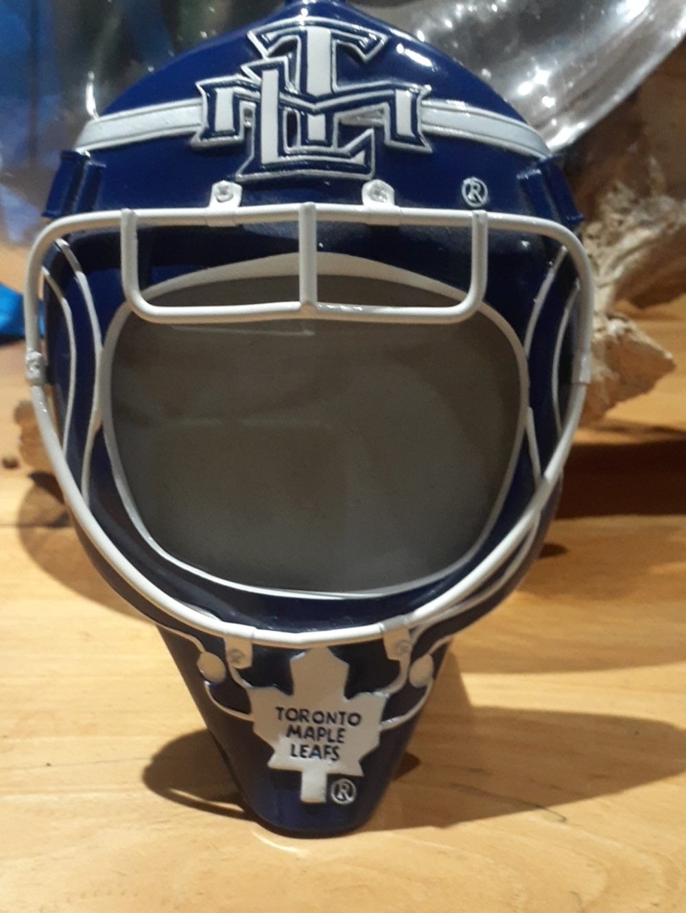 Bauer Licensed NHL Toronto Maple Leafs Goalie Mask Picture Photo Frame